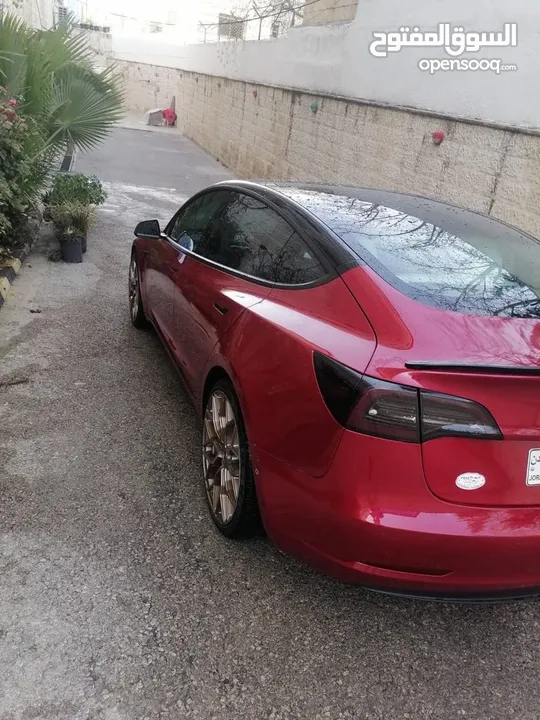2021 Tesla model 3 long range