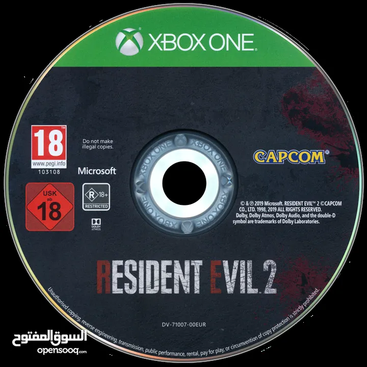 لعبة Resident Evil 2 للأكس بوكس ون