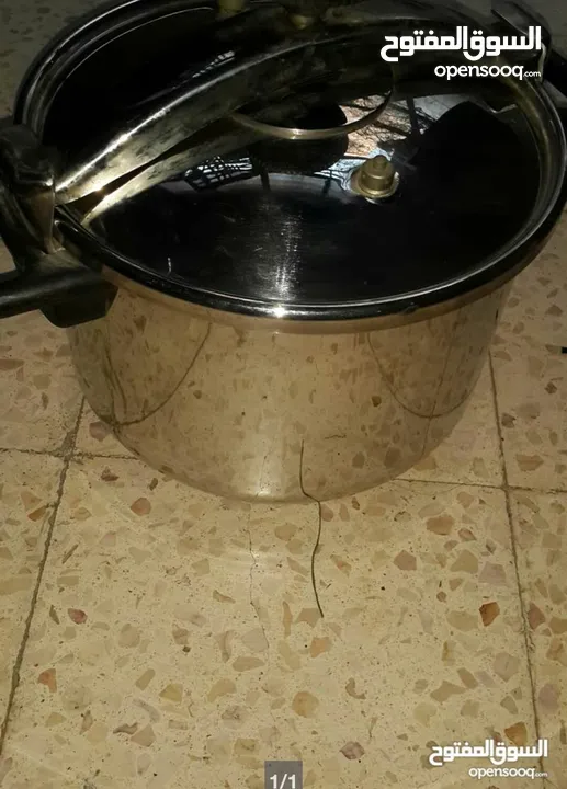 طنجرة ضغط وطنجرة المنيوم كبيرة وغيرها بالصور