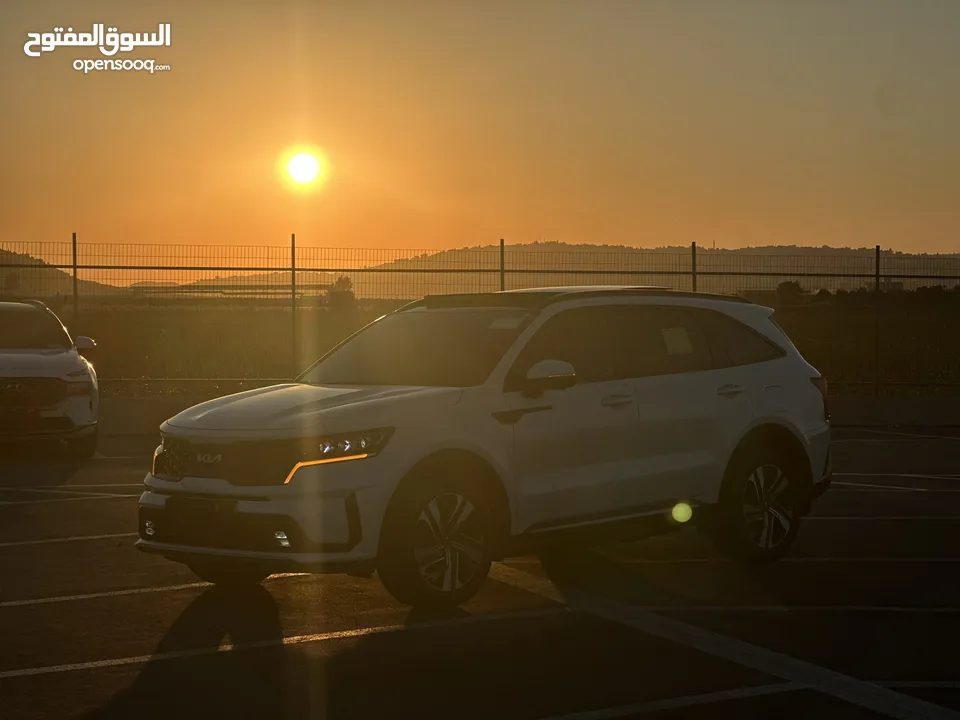كايا سورينتو 2023 فل الفل  فتحة سقف بانوراما  4x4 ///240Hp بنزين + كهرباء  ( Haybrid) 1600cc
