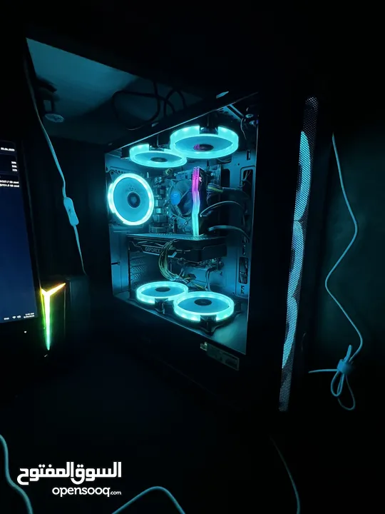 السعر قابل للتفاوض بشكل بسيط Pc gaming شبه جديد