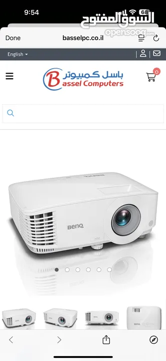 بروجكتور Benq mx550 2018 شبه جديد