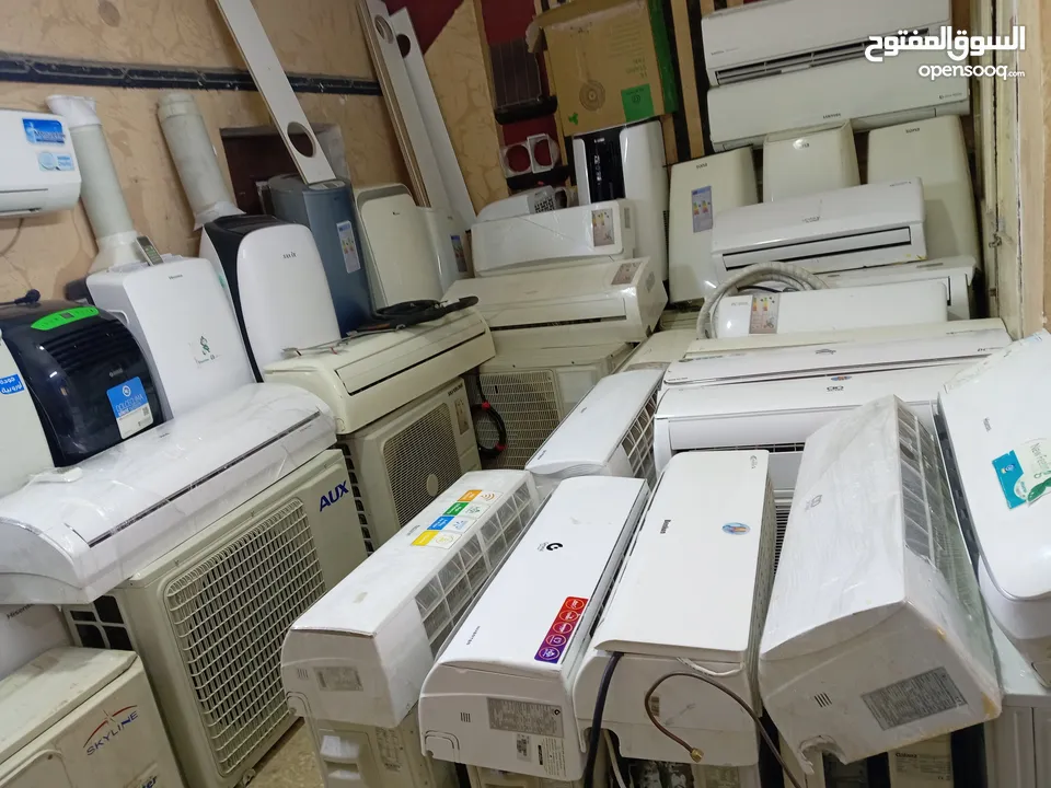 مكيفات واحد طن و2 طن وطن ونص أسعار مناسبه انفيرتر وعادي ومتنقل