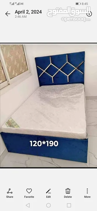 Brand New furniture Bed cabinet sofa Bedroom set available my WhatsApp
