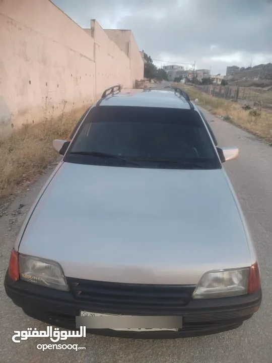 اوبل كدت ستيشن موديل 88 محرك 1600 انجكشن فحص قير عادي مرخصه ترخيص طويل
