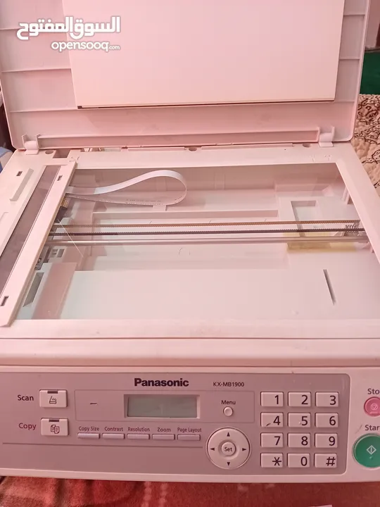 طابعة ليزر  panasonic بحالة جيدة جدا
