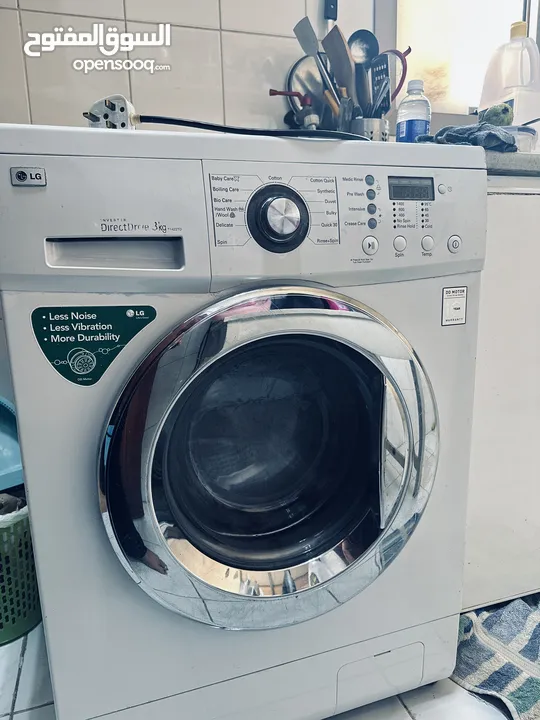 LG washing machine 8kg