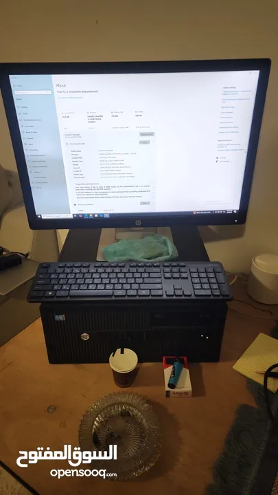 اجهزت hp i7 2.10GHz 500 H.D 8GB Ram  مع شنته جديده وشاحن بطاريه جداد  شاشات لمس