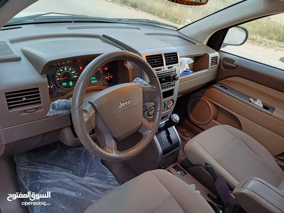 جيب كومباس موديل 2007 فل كامل فحص كامل مع فرويل