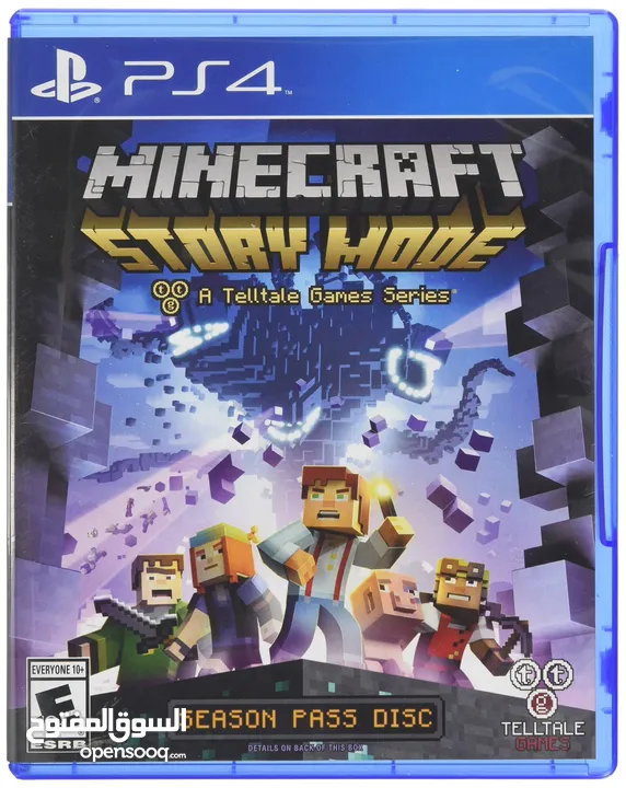 مطلوب ديسكات Minecraft Story Mode PS4