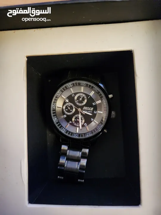 Bosch Black Metal watch