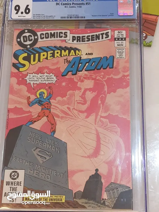 Comic book 1982 #51 superman and the atom
