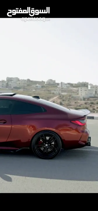 BMW 430 i M PACKAGE   لون الاصلي كحلي ملزق خمري  سعر مغري على الكاش