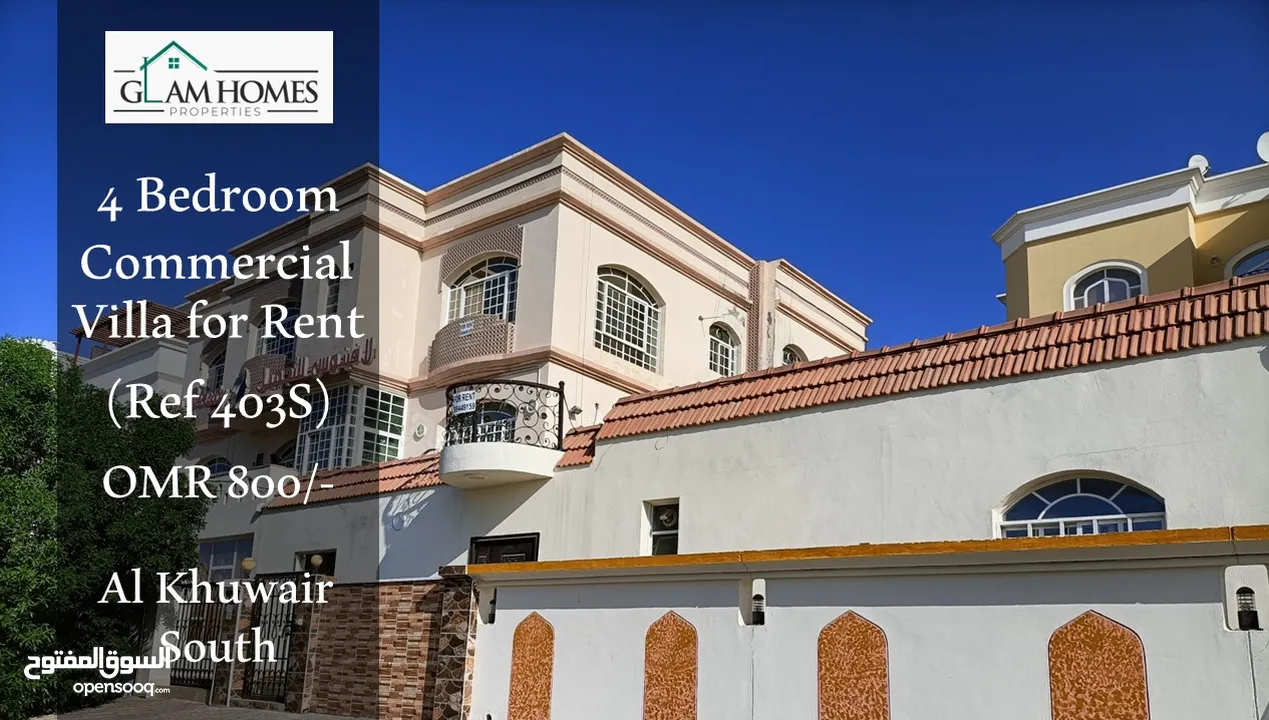 Stunning commercial villa for at an ideal price Ref:403S