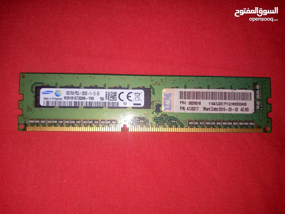 رام 8 جيجا نوعها Samsung DDR3