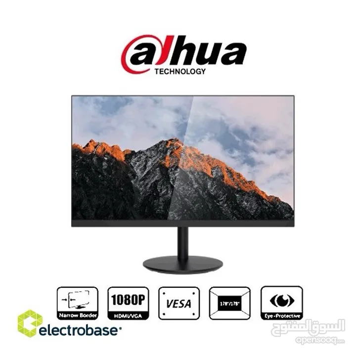 شاشة داهوا بقياس 22 انش وتردد 100 HZ  للكمبيوتر والالعاب بسعر نار لفتره محدوده