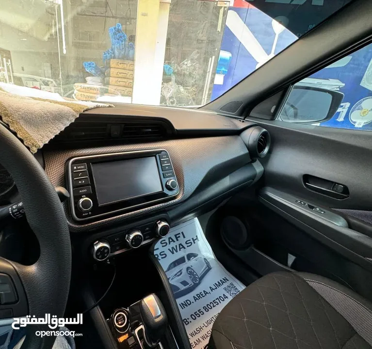 Nissan Kicks 2020 American  55000KM Used Great Condition Black Colour 28000AED