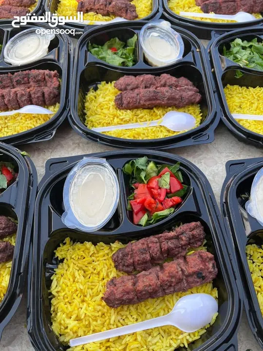 وجبات اطعام بتبداء من 25جنيه ومتاح كميات كبيرة وجبات لله وصدقات