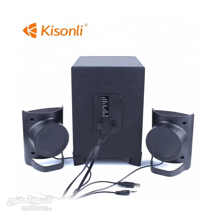 مسرح منزلي كيسونلي جديد 2.1 Kisonli TM-6000U creative speakers acoustic energy 2.1 home theater