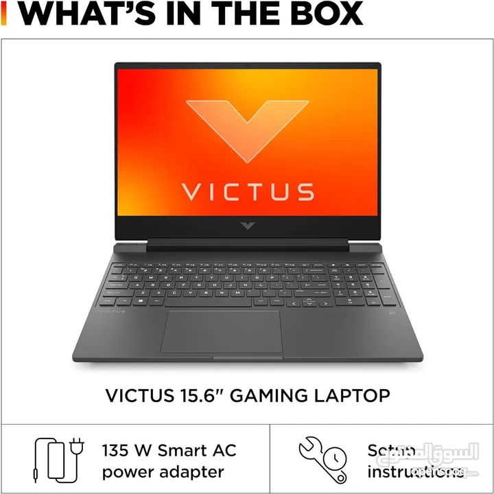 HP Victus Core i7 13Gen  - 13620H -RTX 3050(6GB)