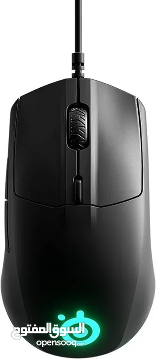 SteelSeries Rival 3 - Gaming Mouse - 8,500 CPI TrueMovE ماوس ستيل سيريس البراند الافضل كفالة سنة