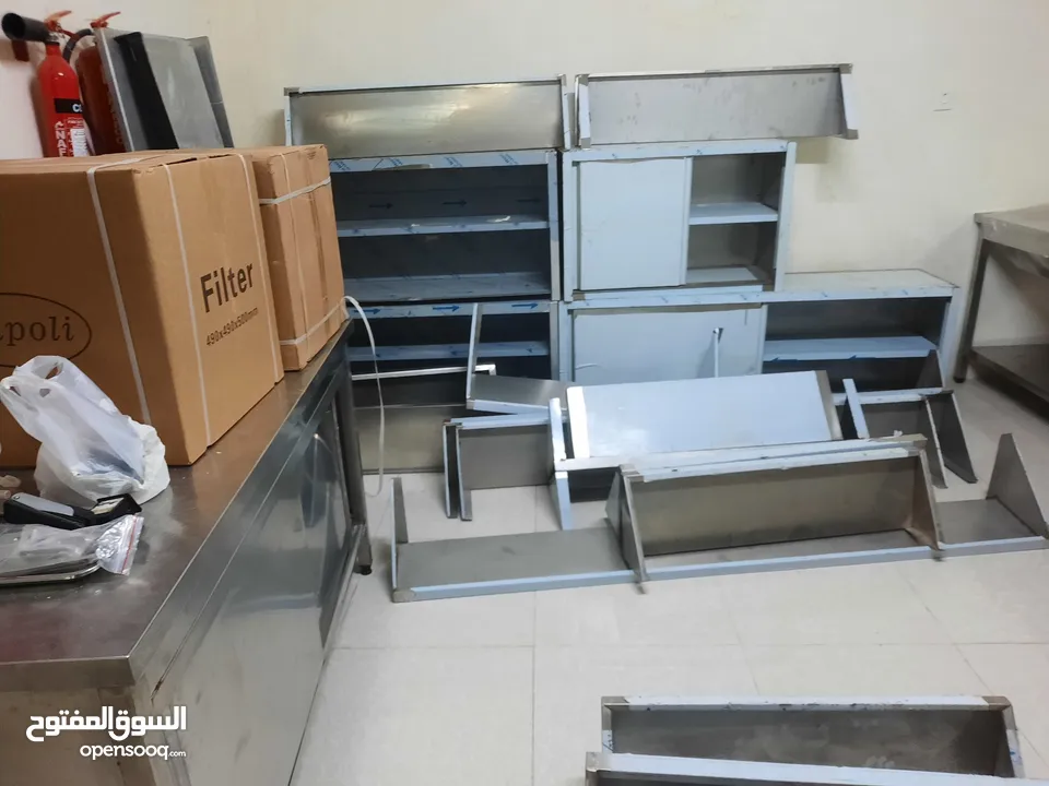 البيع ادوات المطاعم او المقاهي مستعمل أو جديدة  Rasturant equipment for sale used and new