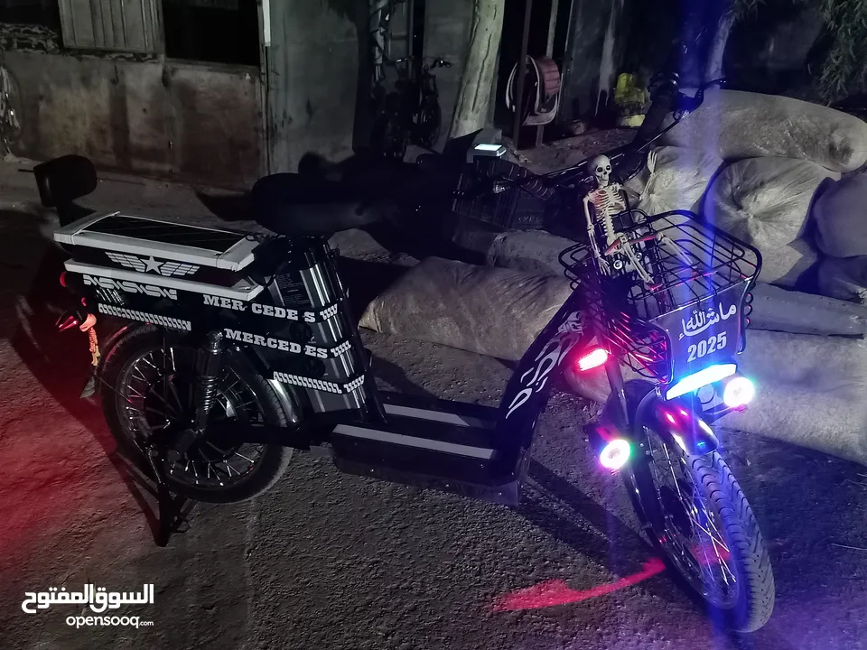 دراجة كهربائية بحالة الوكالة