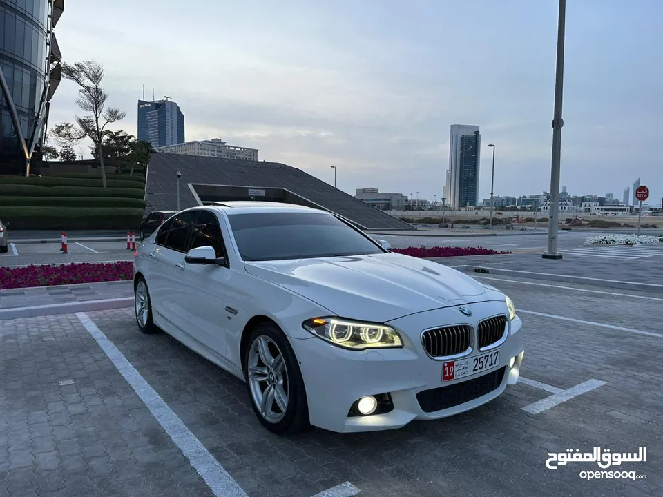 للبيع BMW 528 الموتر خليجي ((كيت M كااامل وكالة ))  موديل 2015