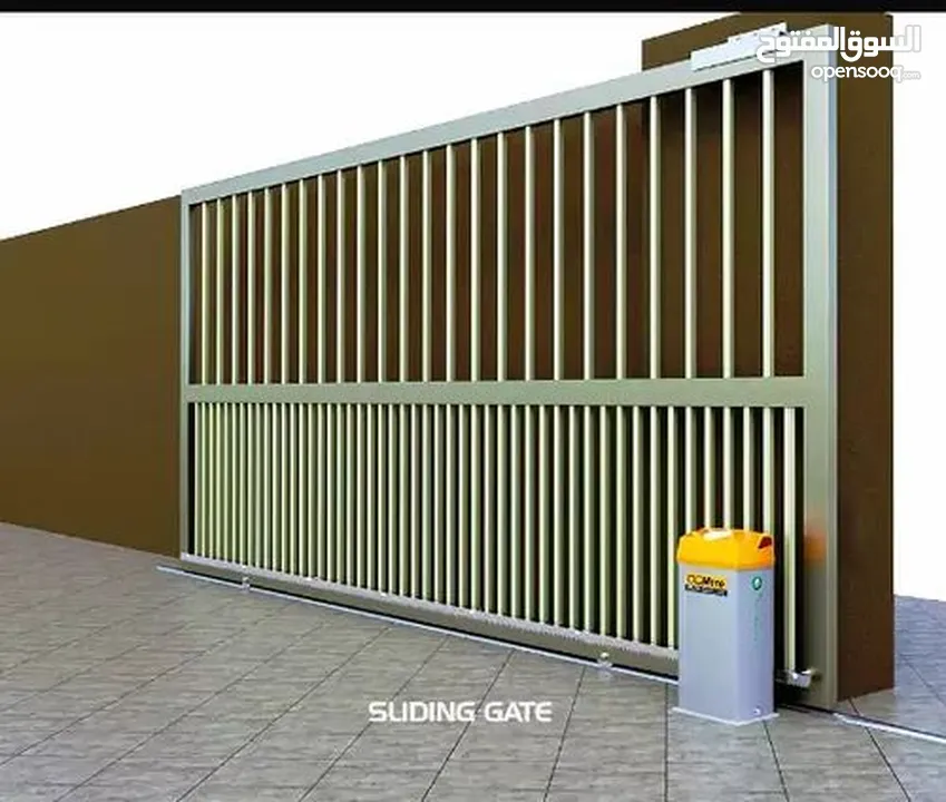 Sliding Glass gates automatic