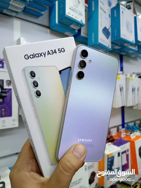 جلاكسي 128 A34 5g    Galaxy A34 5g 128 GB 8 ram