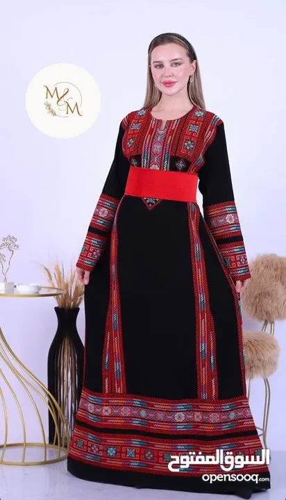 موديل جديد ثوب وبأجمل الآلوان تطريز فخم جداً  متوفر لجميع الأحجام لغاية وزن 125 قماش كريب
