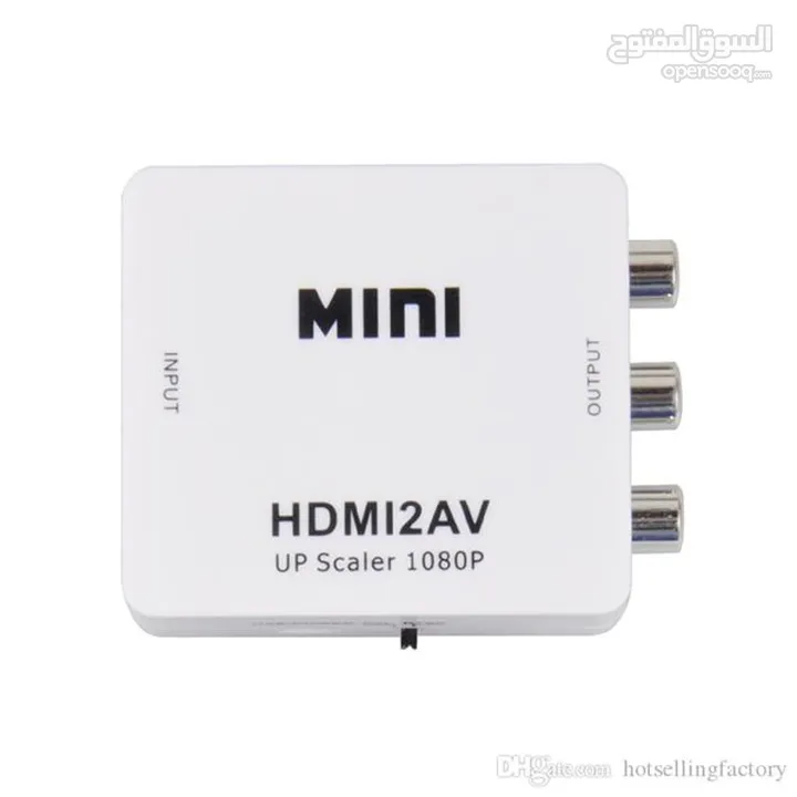 HDMI TO RCA AV CONVERTER     & RCA AV TO HDMI CONVERTER