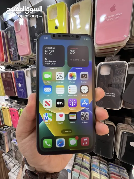 iPhone X مغير شاشه وبطاريه اصلي