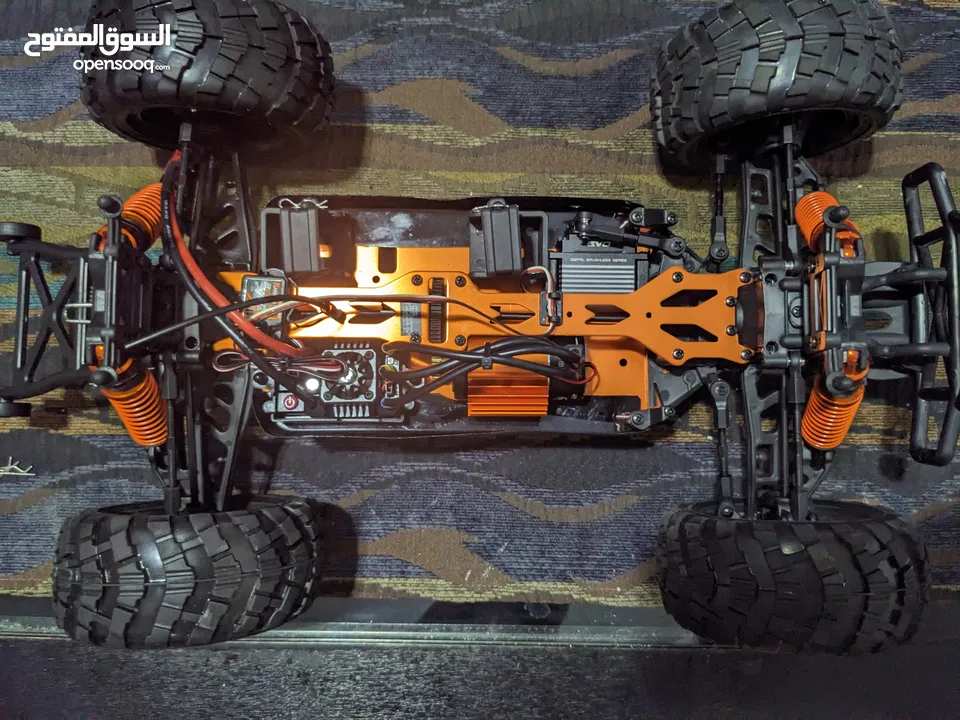 سياره ريموت كنترول للهواه ماركه كاسيموتو Truck جديده    4x4 1/10 Scale 3S lipo battery capability