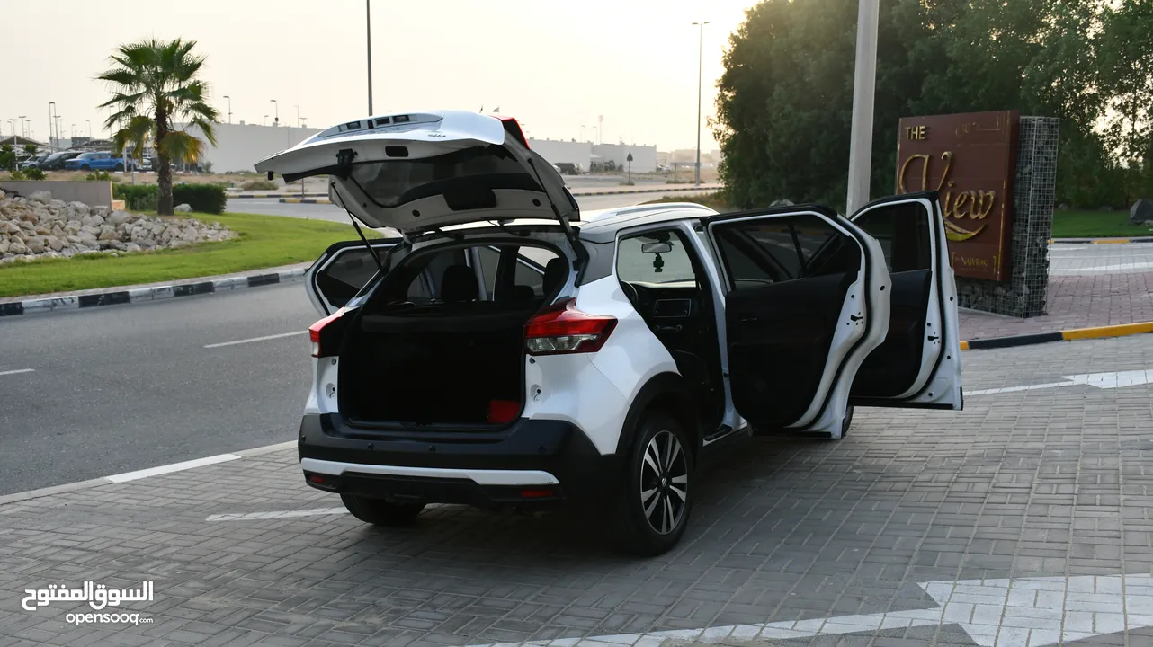 Nissan -Kicks - 2020 - White - Mini SUV - Engine Capacity 1.6 L