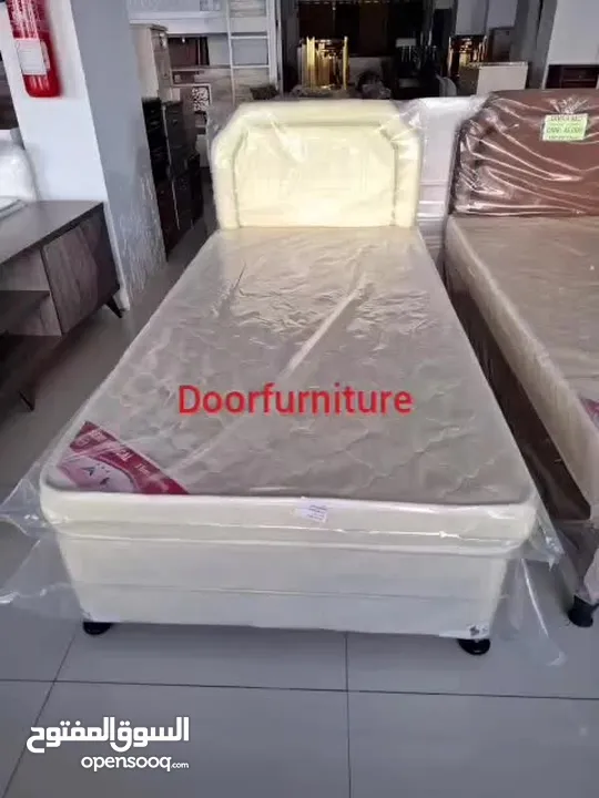 NEW BED AND MATTRESS Available. All r not same size and not same price. Please check details