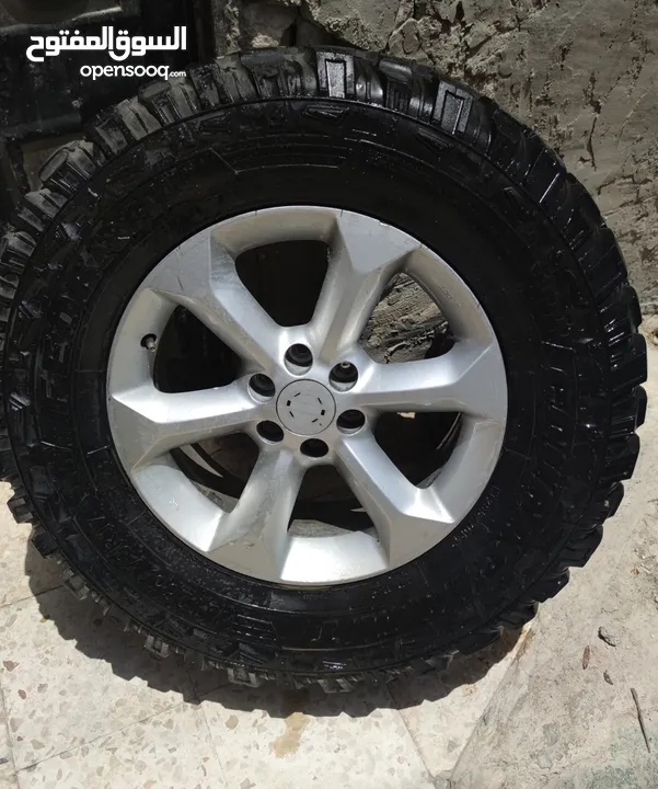 جنط نيسان نيفارا اصلي 17 كوشوك وكاله nissan navara
