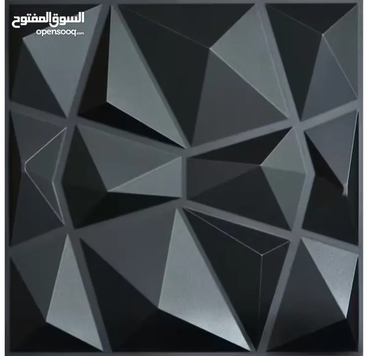 ألواح جدران pvc ثلاثية الأبعاد  مقاس 50 x 50