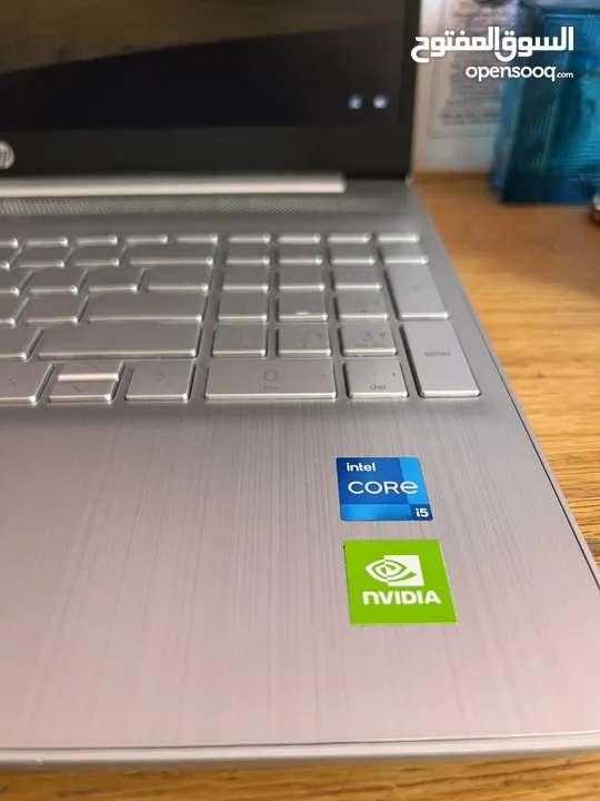 HP laptop core i-5 11th Gen up to 2.40GHZ-RAM8GB -ROM:+450GB ،سعررر لقطة