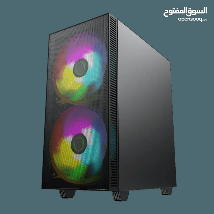 كيس جيمنغ فارغ احترافي جيماكس تجميعه  Gamemax Gaming Case Aero ARGB