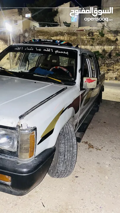 مستبيشي 1998 L200 لون ابيض للبيع اقساط دفعه 1000بحاجت ترخيص منتهي 6اشهر للستفسار