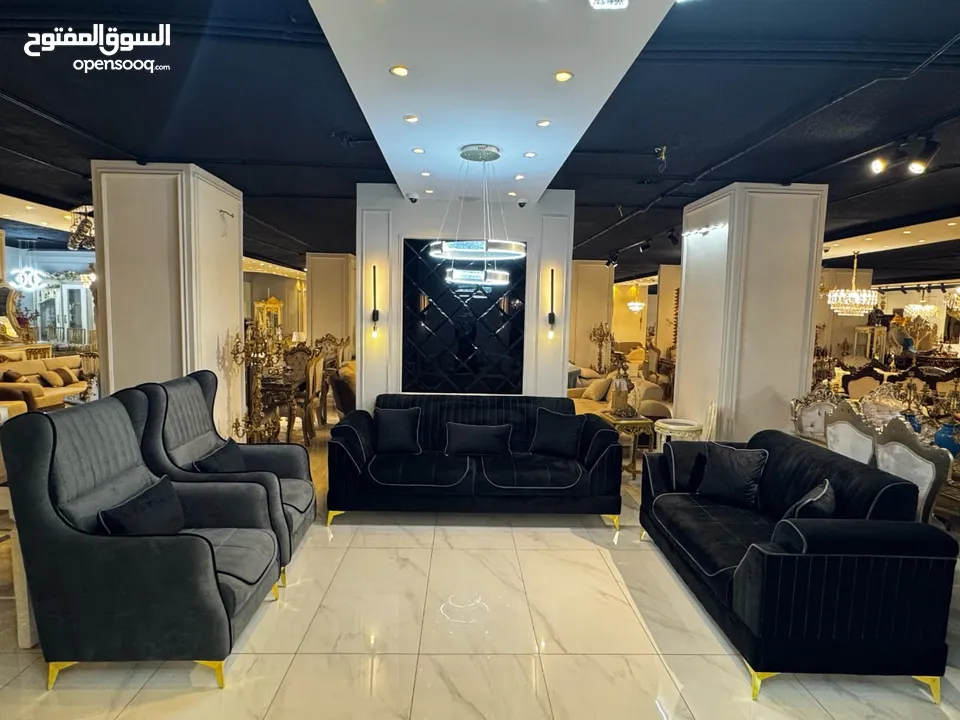 لعشاق الذوق الرفيع اطقم كنب مميزه وفخمه