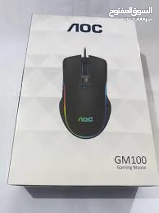 ماوس جيمنج mouse AOC GM100 GAMING MOUSE من اه او سي    2400 دب اي