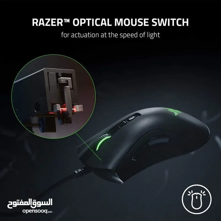 Razer DeathAdder V2 Gaming Mouse ماوس ريزر أصلي جديد