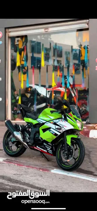 مطور نينجا كوازاكي 2017 حاله ممتازه للبيع بسعر رمزي