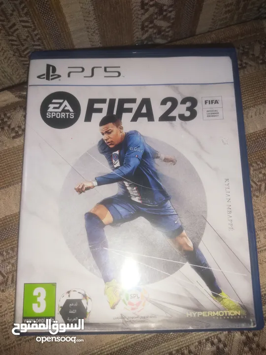 قرص العاب (سي دي) فيفا 2023 جديد غير مستخدم بلايستيشن 5 عربي و انجليزي Arabic and English