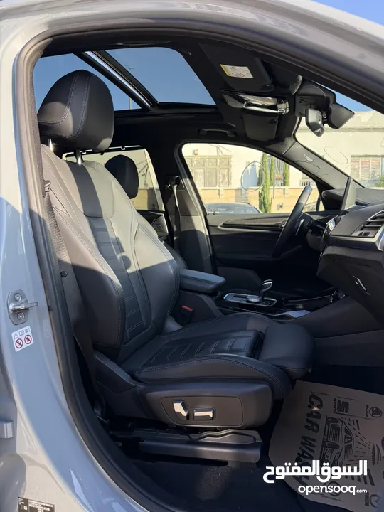 BMW x3 30e ترخيص 2022 ترخيص  محرك 2000 هايبرد plug in/يقطع على الشحنه 30 كيلو متر  293 حصان