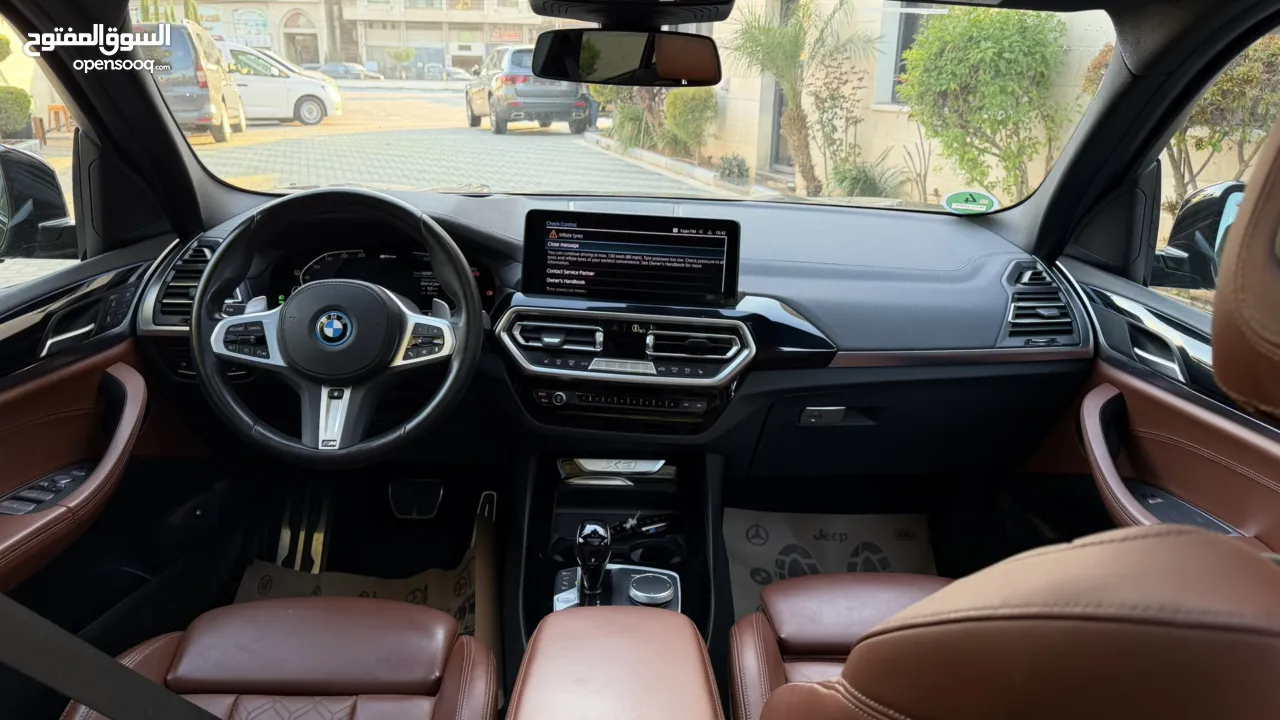 BMW x3 30e ترخيص   محرك 2000 هايبرد plug in/يقطع على الشحنه 30 كيلو متر  293 حصان