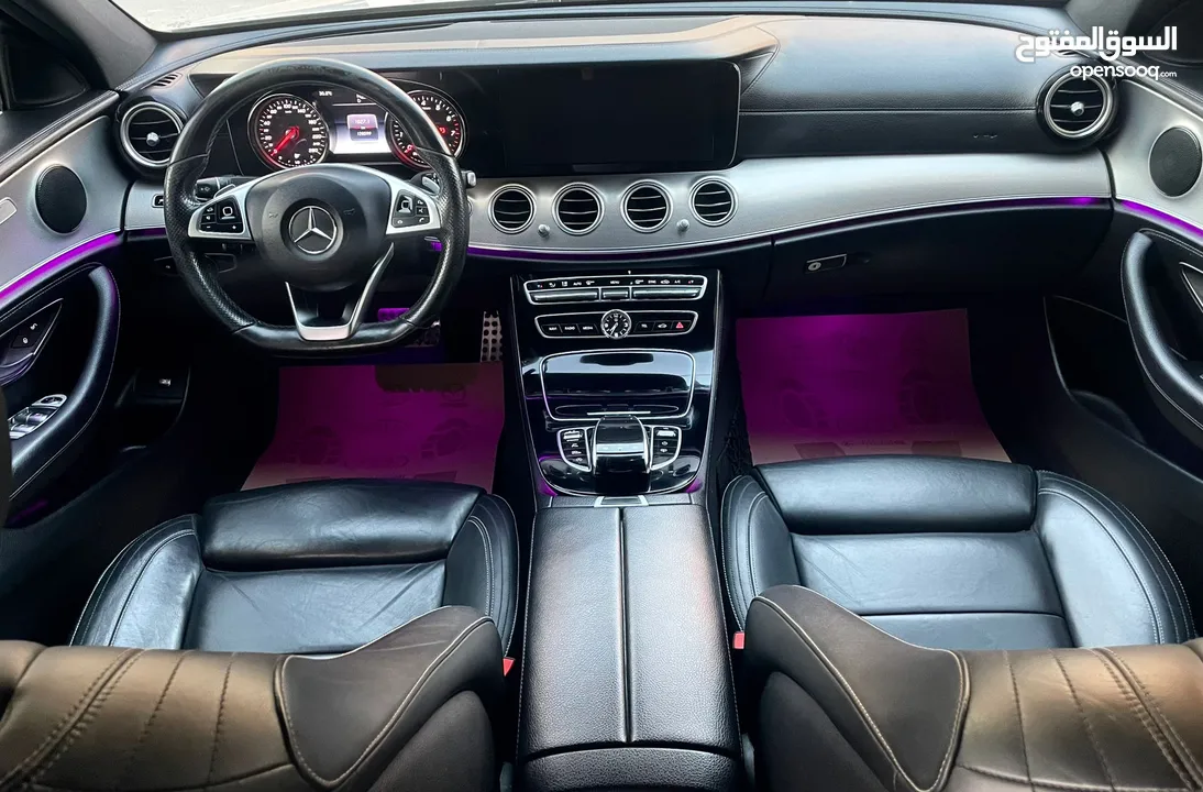 فل أوبشن - دهان شركة بالكامل - سيارة مميزة جدا جدا - Mercedes benz (E200) - AMG