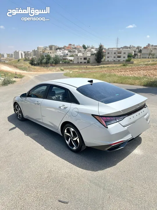 هيونداي افانتي CN7 2021 الشكل الجديد وارد كوري وليس صيني فل فحص كامل جمرك جديد كاش او اقساط